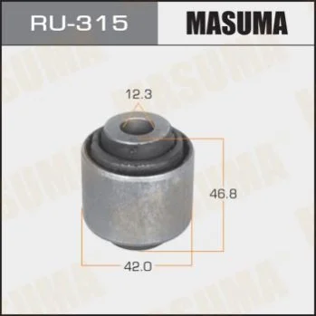 <strong>САЙЛЕНТБЛОК ЗАДНІЙ ПОПЕРЕЧНОЇ ТЯГИ Honda Civic (01-05), CR-V (01-16), FR-V (05-09) MASUMA RU315 (фото 1)</strong>