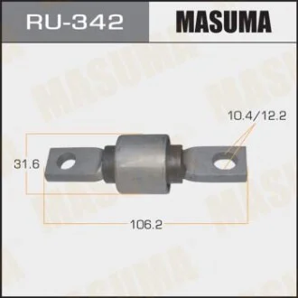Сайлентблок заднього верхнього поперечного важеля Honda Civic, CR-V (-02) для MASUMA RU342 фото товару