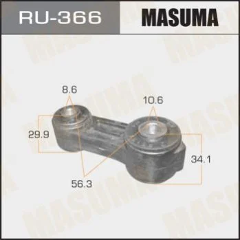 <strong>Стойка стабилизатора переднего Subaru MASUMA RU366 (фото 1)</strong>
