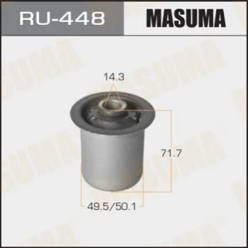 <strong>Сайлентблок заднього важеля зовнішній Toyota Hiace (00-11) MASUMA RU448 (фото 1)</strong>