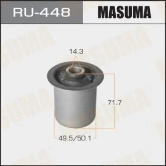 Сайлентблок заднього важеля зовнішній Toyota Hiace (00-11) для MASUMA RU448 фото товару