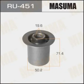 <strong>Сайлентблок заднього важеля внутрішній Toyota Hiace (00-11) MASUMA RU451 (фото 1)</strong>