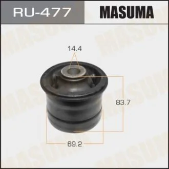 Сайлентблок задньої балки Toyota Auris, Corolla, Prius (06-) (RU-477) для MASUMA RU477 фото товару