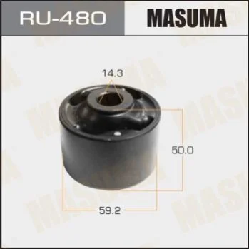 <strong>Сайлентблок заднього поздовжнього важеля Toyota RAV 4 (05-) MASUMA RU480 (фото 1)</strong>