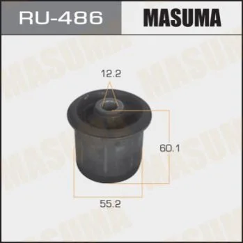 <strong>Сайлентблок кронштейна диференціалу заднього Nissan X-Trail (00-07) MASUMA RU486 (фото 1)</strong>