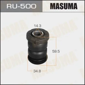 Сайлентблок переднього нижнього важеля передній Toyota Avensis (03-08) для MASUMA RU500 фото товару