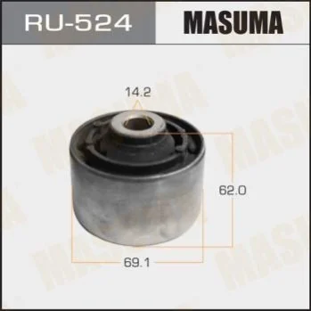 <strong>Сайлентблок заднього поздовжнього важеля Nissan Qashqai (06-13), X-Trail (07-) MASUMA RU524 (фото 1)</strong>