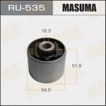 <strong>Сайлентблок заднього поперечного важеля Nissan Almera (00-12) MASUMA RU535 (фото 1)</strong>