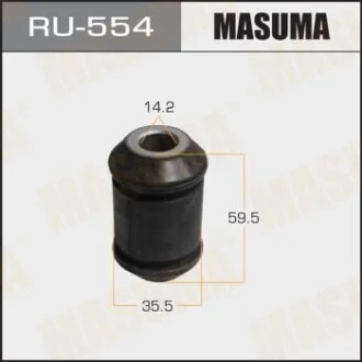 Сайлентблок переднього нижнього важеля передній Mitsubishi Colt (04-12) для MASUMA RU554 фото товару
