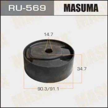 <strong>Сайлентблок заднього редуктора Toyota RAV 4 (05-) MASUMA RU569 (фото 1)</strong>