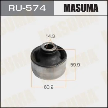 <strong>Сайлентблок переднього важеля задній Mitsubishi Grandis (04-10) (RU-574) MASUMA RU574 (фото 1)</strong>