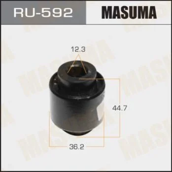 <strong>Сайлентблок заднього поперечного важеля Mazda 6 (04-07) Masuma MASUMA RU592 (фото 1)</strong>