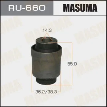 <strong>Сайлентблок заднього поперечного важеля Infinity QX 56 (05-10) MASUMA RU660 (фото 1)</strong>
