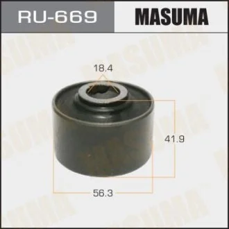 Сайлентблок MURANO/Z51 задній для MASUMA RU669 фото товару