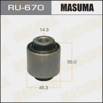 <strong>Сайлентблок MASUMA RU670 (фото 1)</strong>