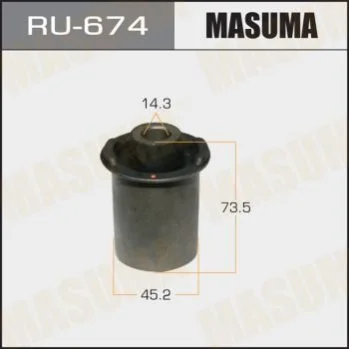 <strong>Сайлентблок заднього верхнього важеля Nissan Pathfinder (05-) MASUMA RU674 (фото 1)</strong>