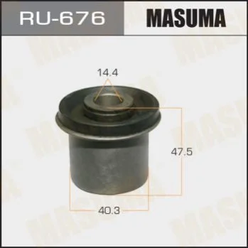 <strong>Сайлентблок переднього верхнього важеля Mitsubishi L200 (09-) MASUMA RU676 (фото 1)</strong>