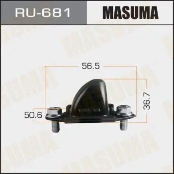 <strong>Відбійник передня верхня Mitsubishi PAJERO SPORT, L200 / KH8W, KB4T MASUMA RU681 (фото 1)</strong>