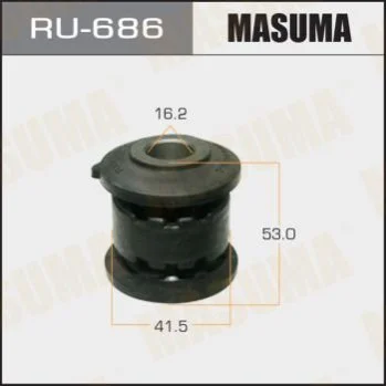 <strong>Сайлентблок переднього нижнього важеля передній Mazda CX5 (11-), 3 (13-), 6 (12-) MASUMA RU686 (фото 1)</strong>