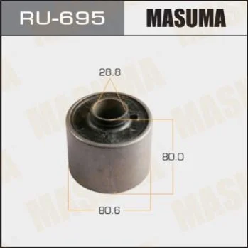 <strong>Сайлентблок переднього нижнього важеля задній Mazda CX-7 (06-), CX-9 (06-12) MASUMA RU695 (фото 1)</strong>