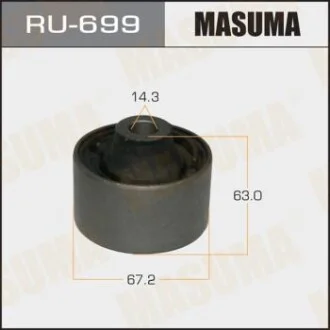 Сайлентблок переднього нижнього важеля передній Honda Civic (12-) для Honda MASUMA RU699 фото товару