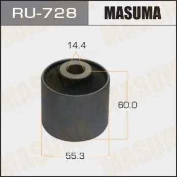 <strong>Сайлентблок LAND CRUISER, LX470 / UZJ100L, UZJ100W задн нижн MASUMA RU728 (фото 1)</strong>