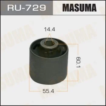 <strong>Сайлентблок LAND CRUISER, LX470 / UZJ100L, UZJ100W задн нижн (RU-729) MASUMA RU729 (фото 1)</strong>