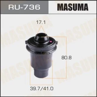 Сайлентблок переднього підрамника Nissan Micra (02-10), Note (05-12), Tida (04-12) для MASUMA RU736 фото товару