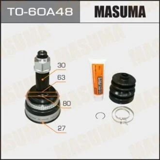 ШРУС зовнішній Toyota Camry (11-17) (нар 30/вн 27) для Toyota MASUMA TO60A48 фото товару