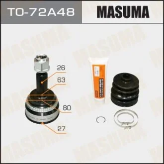 ШРУС для Toyota MASUMA TO72A48 фото товару