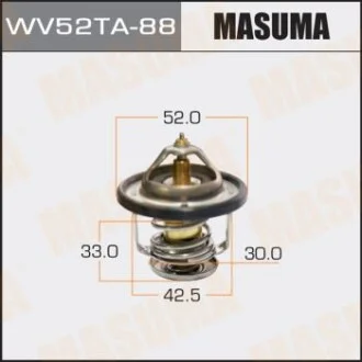Термостат WV52TA-88 FORD TOURNEO COURIER Kombi 1.0 EcoBoost (WV52TA-88) для MASUMA WV52TA88 фото товару