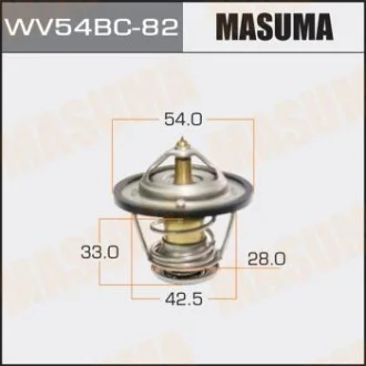 Термостат WV54BC-82 HYUNDAI SANTA FE III (WV54BC-82) для MASUMA WV54BC82 фото товару