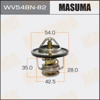 Термостат WV54BN-82 NISSAN X-TRAIL (WV54BN-82) для MASUMA WV54BN82 фото товару