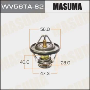 <strong>Термостат WV56TA-82 SUBARU OUTBACK (WV56TA-82) MASUMA WV56TA82 (фото 1)</strong>