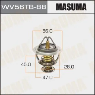 Термостат WV56TB-88 TOYOTA AURIS TOURING SPORTS (WV56TB-88) для MASUMA WV56TB88 фото товару