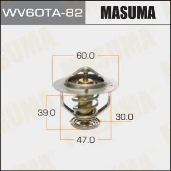 <strong>Термостат WV60TA-82 TOYOTA HILUX IV (WV60TA-82) MASUMA WV60TA82 (фото 1)</strong>