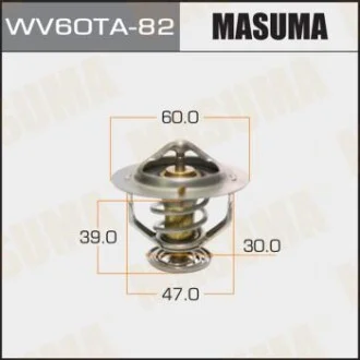 Термостат WV60TA-82 TOYOTA HILUX IV (WV60TA-82) для MASUMA WV60TA82 фото товару