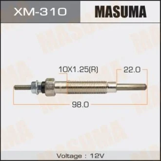 Свічка розжарення (XM-310) для MASUMA XM310 фото товару