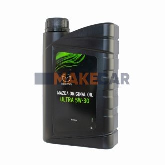 Моторное масло Original Oil Ultra 5W-30 синтетическое 1 л MAZDA 053001tfe (фото 1)