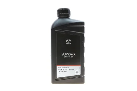 Олива моторна Original Supra X SAE 0W20 (1 Liter) для MAZDA 216247 фото товару