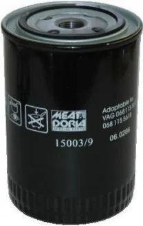 MEATDORIA AUDI Фильтр масляный 80, A4, A6 96-, VW Passat 2.8 97- для MEAT&DORIA 15003/9 фото товару