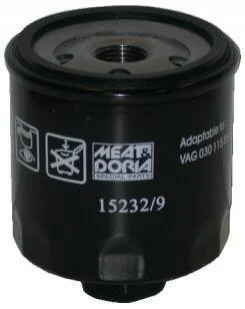 MEATDORIA VW Фильтр масляный Audi A2BoraCaddy II,III,Golf III,IV,Polo,Skoda Fabia,Felicia,Octavia II,Seat Toledo для MEAT&DORIA 15232/9 фото товару