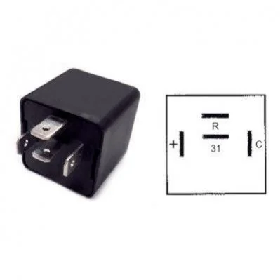<strong>Реле повороту (12В) FIAT CINQUECENTO, DUCATO, ELBA, FIORINO, FIORINO/MINIVAN, PANDA, PANDA/HATCHBACK, TALENTO 10.80- MEAT&DORIA 7242001 (фото 1)</strong>