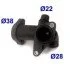 <strong>MEATDORIA VW фланець охолоджуючої рідини Audi A4/A6 95- MEAT&DORIA 93166 (фото 1)</strong>