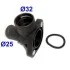 <strong>MEATDORIA VW Фланець охолоджувальної рідини AUDI A4,PASSAT 1.9D MEAT&DORIA 93179 (фото 1)</strong>