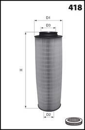Фільтр повітря (аналогWA9510/LX1020) MECAFILTER EL9109 фото товару