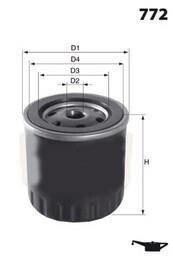 Фільтр оливи (аналогWL7100/OC98) MECAFILTER ELH4101 фото товару