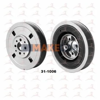 AUDI Шкив к/вала AUDI A6,PASSAT,T4,Caddy для MEHA MHK60103 фото товару
