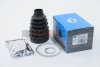 Пильник шруса зовнішнього MEGANE/CLIO 96- (термопластик) (к-кт) Metalcaucho 01607 (фото 1)