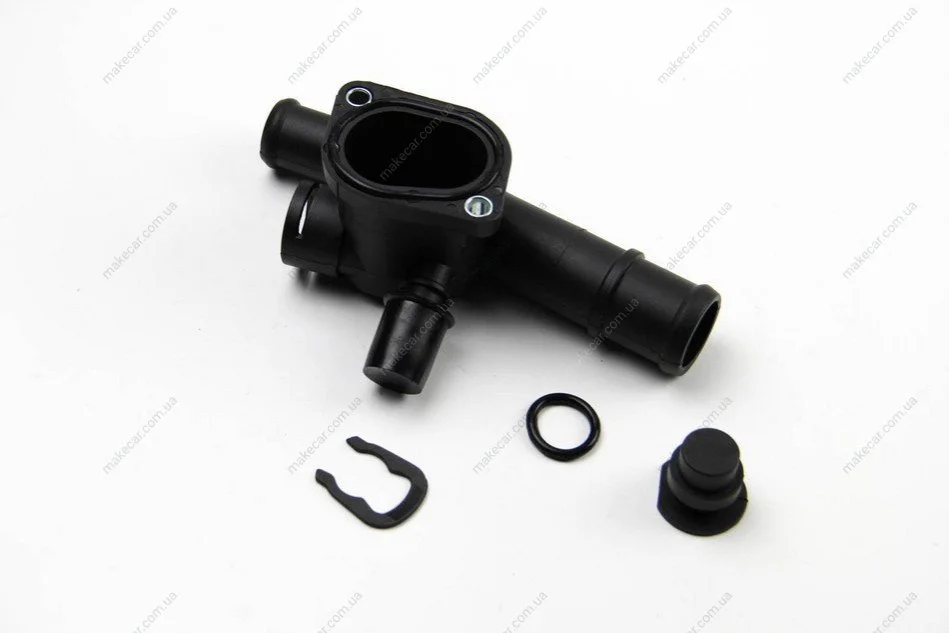 <strong>Фланець системи охолодження Caddy 1.9TDi/SDi 95-04/ T5 1.9TDi 03-09 METALCAUCHO 03591 (фото 1)</strong>